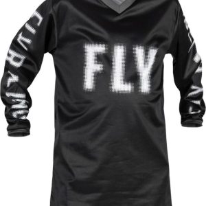 Maillot enfant FLY RACING F-16 – noir/blanc