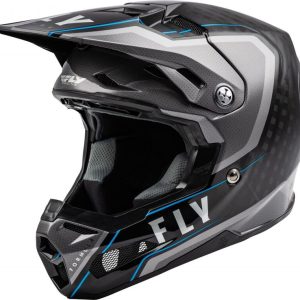 Casque FLY RACING Formula Carbon Axon /Gris/Bleu XL