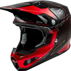 Casque FLY RACING Formula Smart Carbon Legacy – rouge carbone/noir