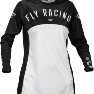 Maillot femme FLY RACING Lite – noir/gris clair