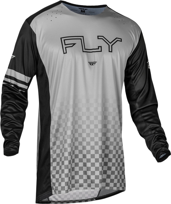 Maillot vélo FLY RACING Rayce – gris/noir
