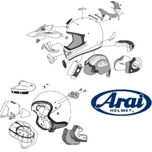 Coussinet de joue ARAI TOUR-X5 – 12 mm
