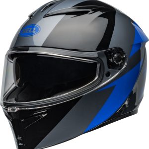 Casque BELL Lithium – Shear Gloss Gray/Blue