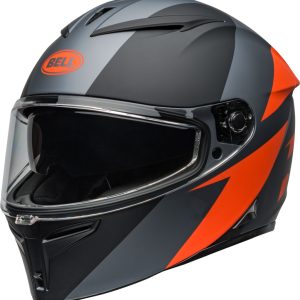 Casque BELL Lithium – Shear Matte Gray/Orange
