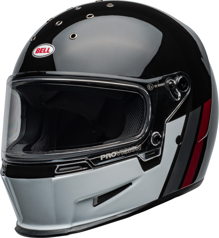Casque BELL Eliminator – GT Gloss Black/White