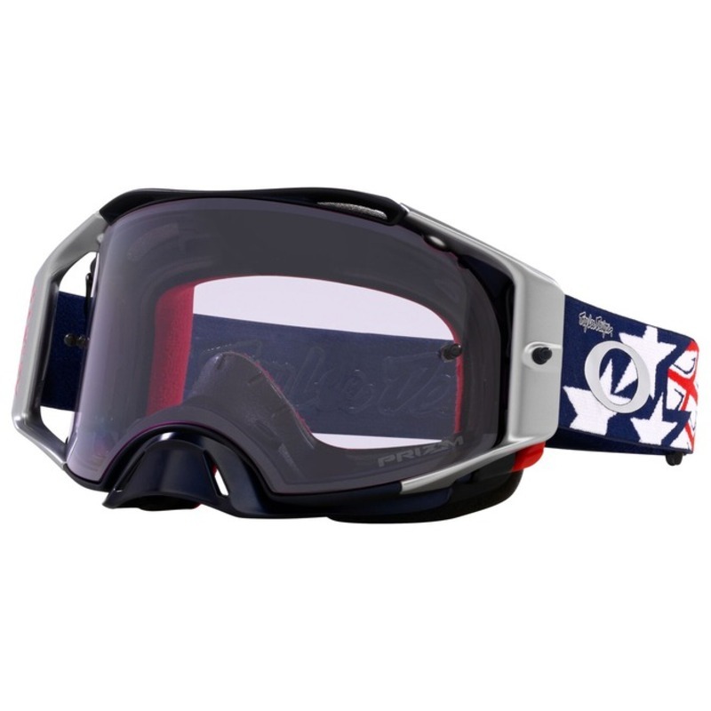 Masque OAKLEY Airbrake MX TLD Red White Blue Wings – Écran Prizm MX Low Light