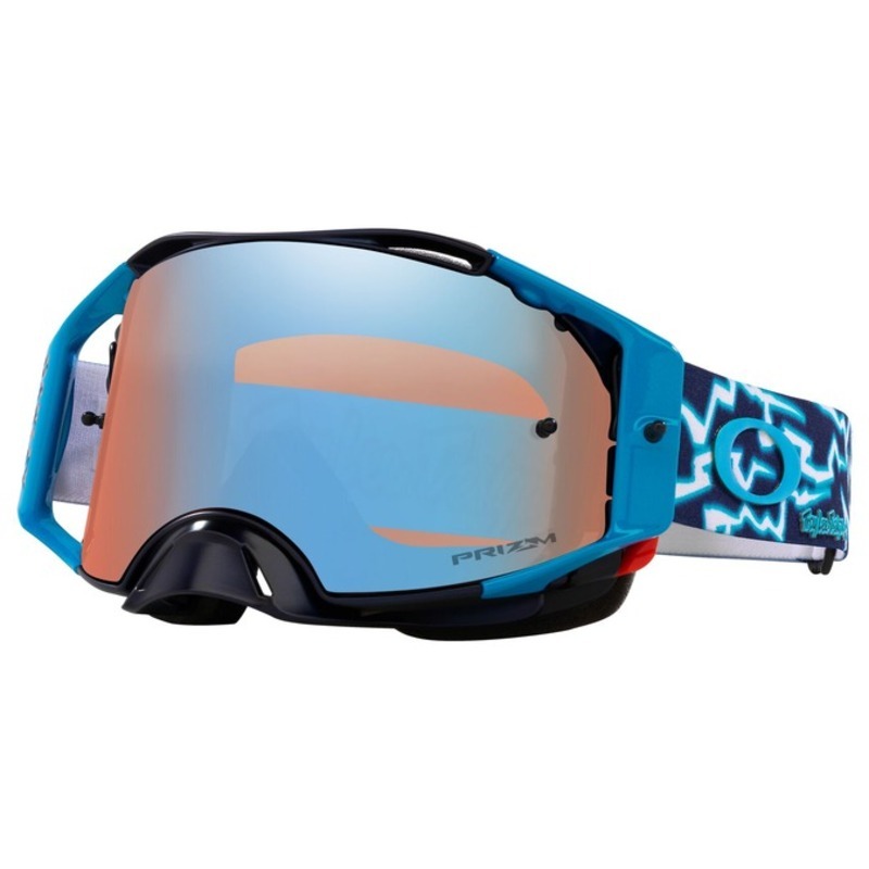 Masque OAKLEY Airbrake MX TLD Blue Lightning – Écran Prizm MX Sapphire