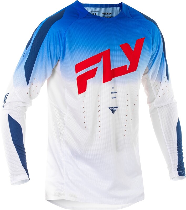 Maillot FLY RACING Evolution DST – rouge/blanc/bleu