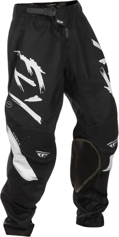 Pantalon enfant FLY RACING Kinetic Stoke – noir/blanc