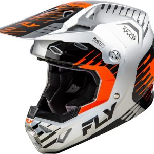 Casque FLY RACING Formula CP Slice – gris/orange/noir