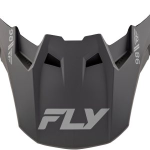 Visière FLY RACING Formula CC Objective – noir mate/gris