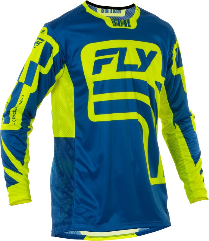 Maillot FLY RACING Lite L.E. Lancer – Navy/Hi-Vis