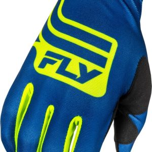 Gants FLY RACING Lite L.E. Lancer – Navy/Hi-Vis