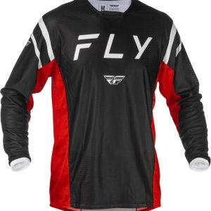 Maillot FLY RACING Kinetic Mesh – noir/rouge