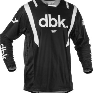 Maillot FLY RACING Kinetic Mesh DBK – noir/blanc