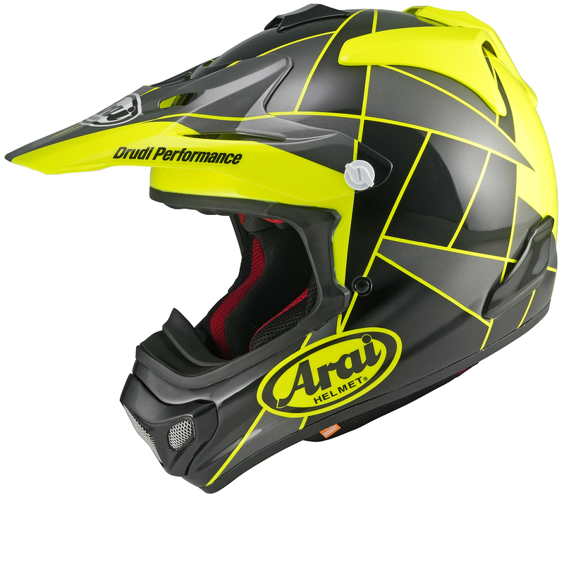 Casque ARAI MX-V EVO Peak – Jaune