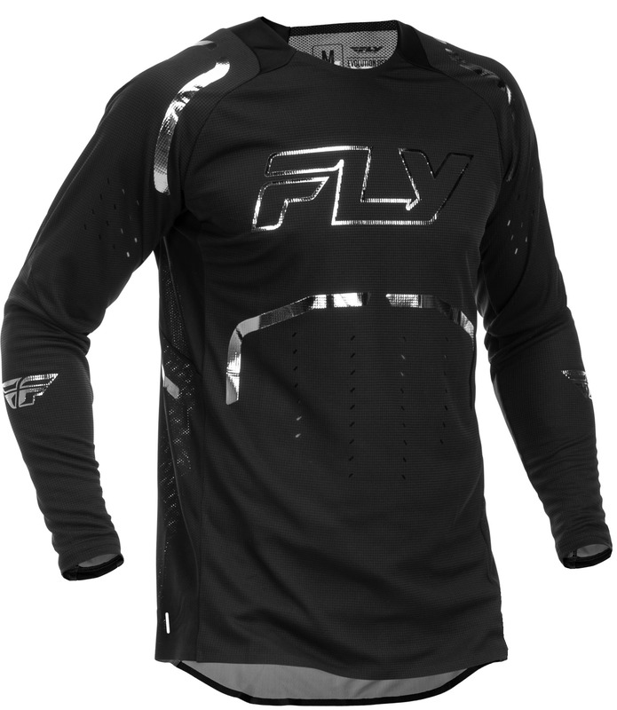 Maillot FLY RACING Evolution DST Spark Special Edition – noir/argent