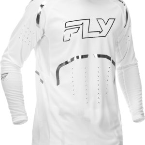 Maillot FLY RACING Evolution DST Flash LE – blanc/argent