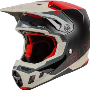 Casque FLY RACING Formula CC Glide – noir/rouge/gris