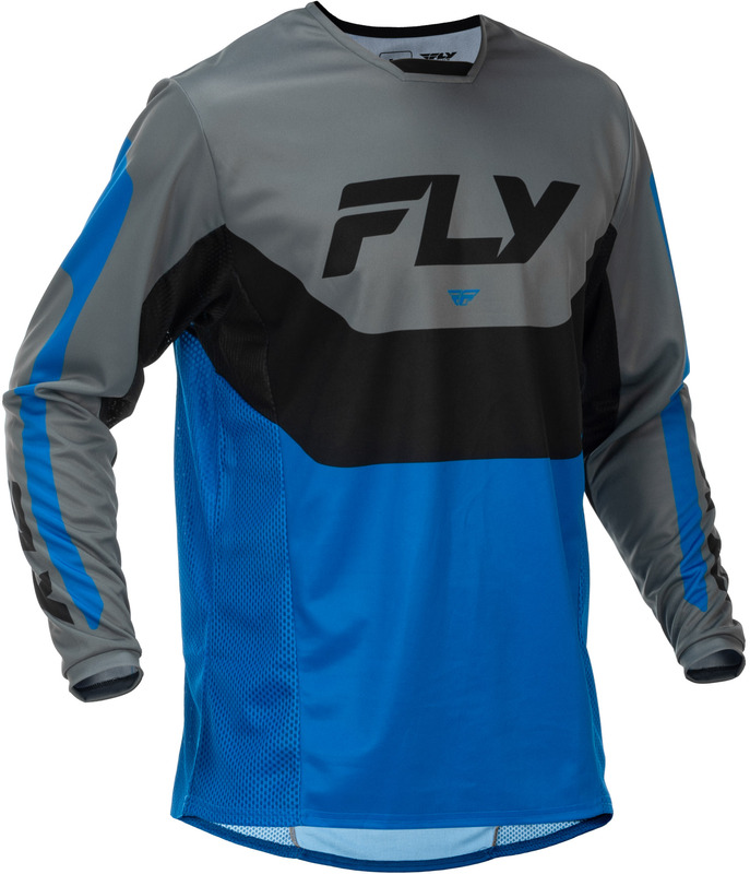 Maillot FLY RACING Kinetic – bleu/gris/noir