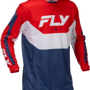 Maillot FLY RACING Kinetic – rouge/blanc/bleu