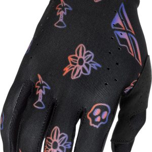 Gants FLY RACING Lite Outline Special Edition – noir/rouge/violet