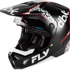 Casque FLY RACING Formula CP Special Edition DBK – noir/blanc/rouge
