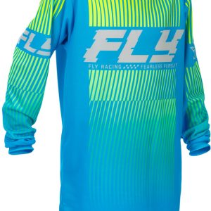 Maillot enfant FLY RACING F-16 – bleu/jaune