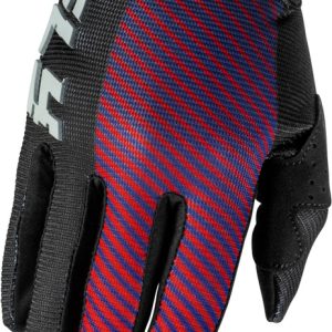 Gants enfant FLY RACING F-16 – noir/rouge/violet