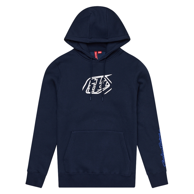 Hoodie TROY LEE DESIGNS Badge – Navy