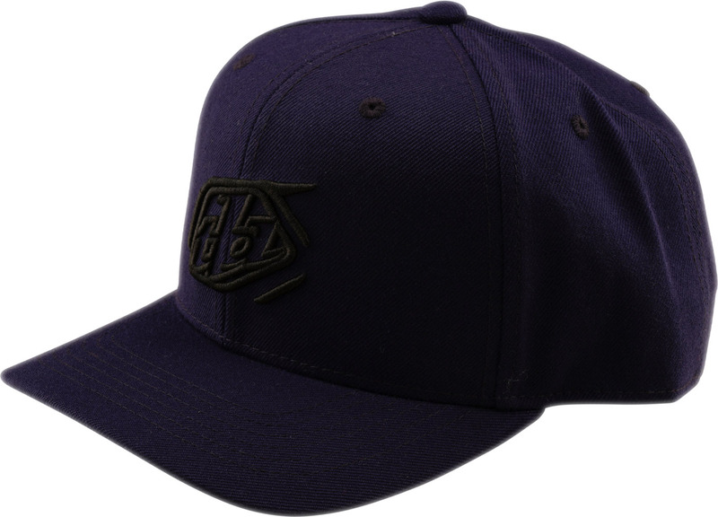 Casquette TROY LEE DESIGNS Curved Snapback Badge – Indigo