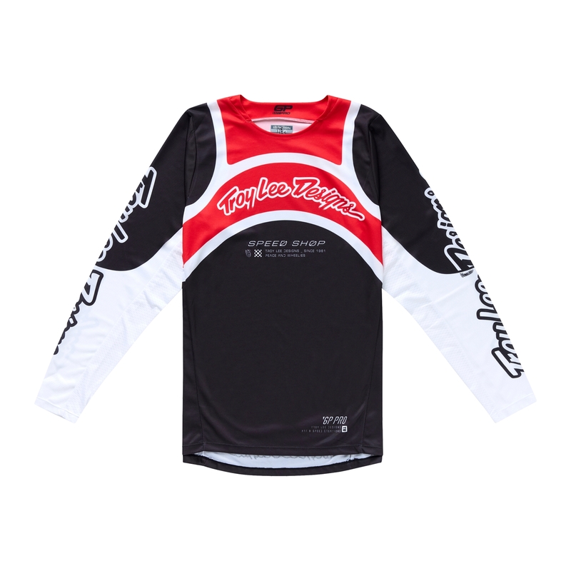Maillot TROY LEE DESIGNS GP Pro Swerve – noir/rouge