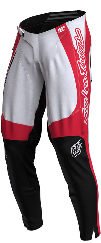 Pantalon TROY LEE DESIGNS GP Pro Frames – blanc/rouge