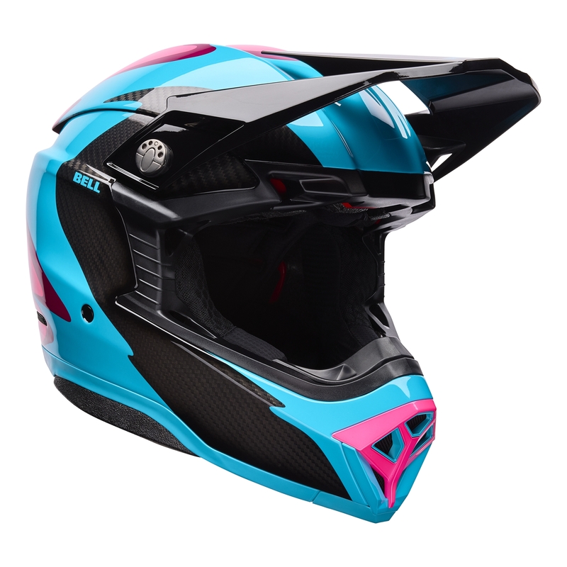 Casque BELL Moto-10 Spherical – Fluid Green Pink