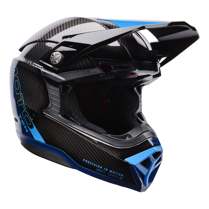 Casque BELL Moto-10 Spherical – Strike Blue