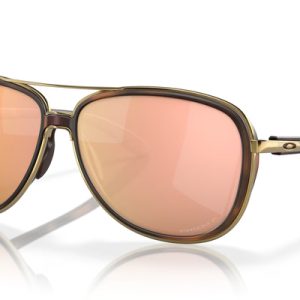 Lunettes de soleil OAKLEY Split Time Brown Tortoise – verres Prizm Rose Gold Polarized