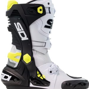 Bottes SIDI Rex – blanc / noir / jaune