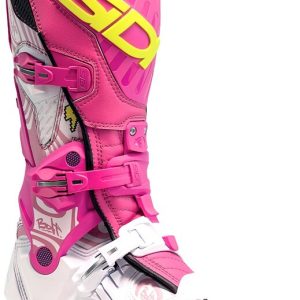 Bottes SIDI Crossair HD Billy Bolt Special Edition – blanc / rose