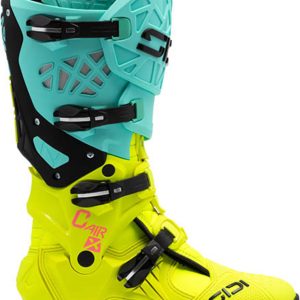 Bottes SIDI Crossair X – Mint/jaune fluo