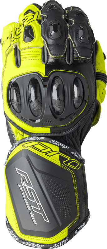 Gants RST Pro Series GP D3O – noir/jaune fluo