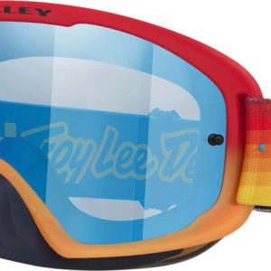 Masque OAKLEY O-Frame 2.0 Pro MX – TLD rouge/orange écran Black Ice Iridium