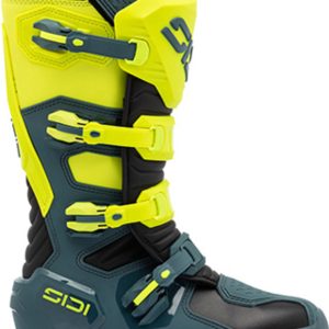 Bottes SIDI Crosscore – Petrol/jaune fluo