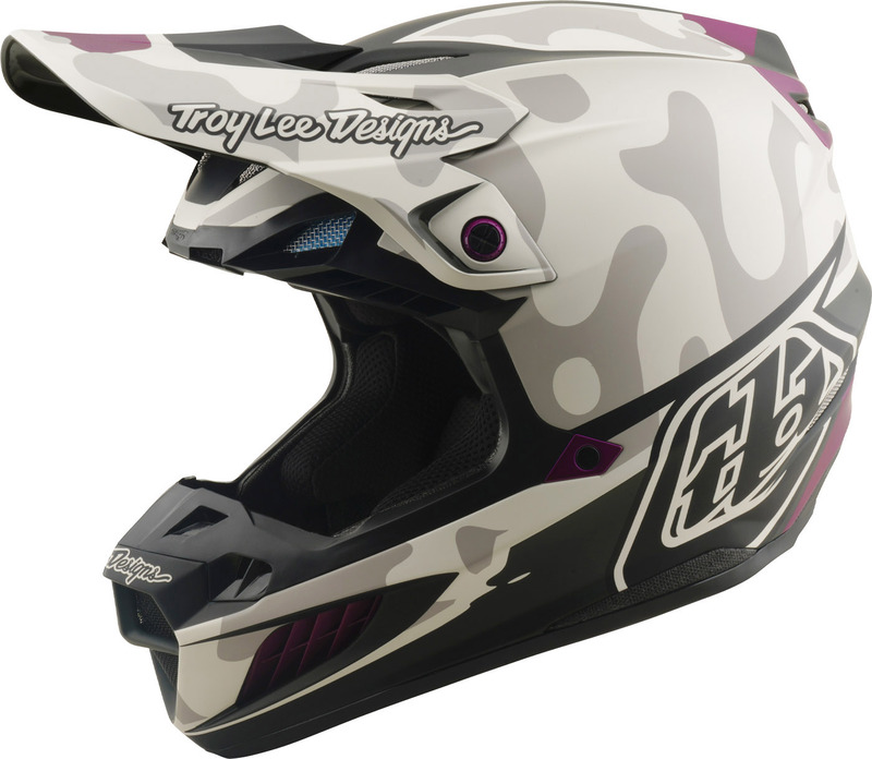 Casque TROY LEE DESIGNS SE5 Composite Mips – Myth Pumice