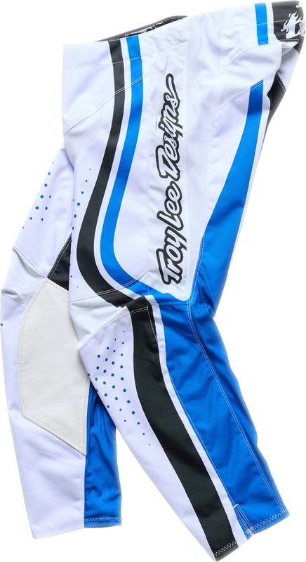 Pantalon TROY LEE DESIGNS GP Pro – Roller blanc/bleu