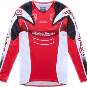 Maillot enfant TROY LEE DESIGNS SE Pro – Salvo rouge/blanc