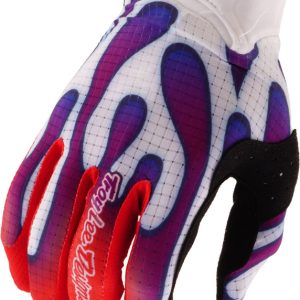 Gants enfant TROY LEE DESIGNS Air – Overspray blanc/violet