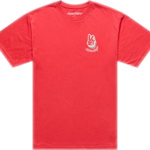 T-Shirt TROY LEE DESIGNS Deuces – Scarlet
