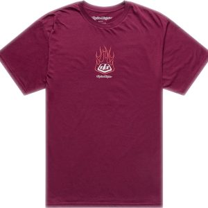 T-Shirt TROY LEE DESIGNS Flame2 – Sangria