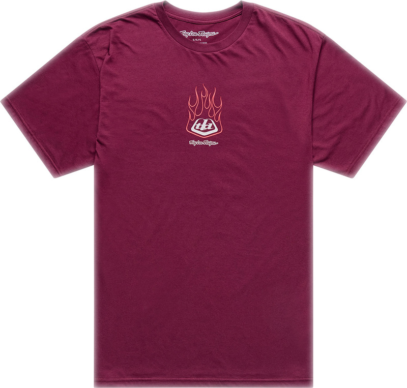 T-Shirt TROY LEE DESIGNS Flame2 – Sangria